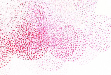 Kabarcıklı açık pembe vektör arka planı. Renkli su damlaları olan modern soyut çizimler. İş ilanınız için tasarım.