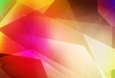 Çokgen şekilli koyu renk vektör deseni. Doğa tarzında üçgenleri olan güzel bir çizim. Duvar kağıtları için zarif tasarım.