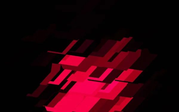 Temný Růžový Vektorový Vzor Barevnými Šestiúhelníky Abstraktní Ilustrace Barevnými Šestiúhelníky — Stockový vektor