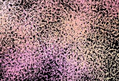 Koyu pembe, sarı vektör arkaplan ve düz çizgiler. Keskin çizgili parlak renkli çizimler. Meşgul web siteleriniz için şablon.