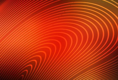 Bükülmüş çizgileri olan açık kırmızı vektör dokusu. Kavisli çizgilerden oluşan parlak bir illüstrasyon. Reklamınız için yepyeni tasarım..