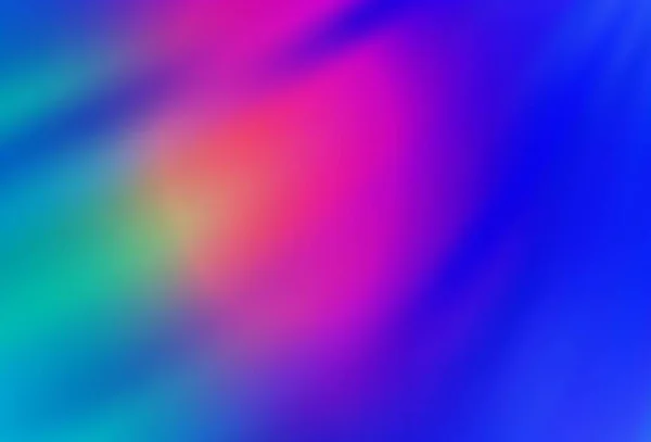 Bleu Clair Vecteur Rouge Abstrait Mise Page Floue Une Toute — Image vectorielle