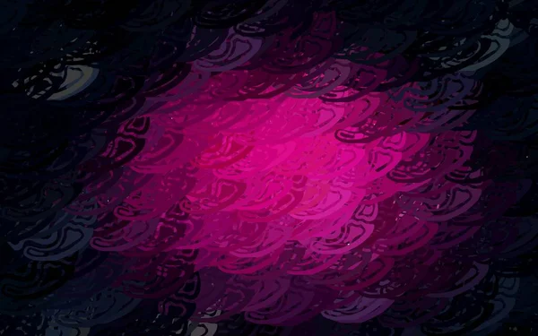 Dark Pink Vector Backdrop Polygonal Shapes Illustration Colorful Gradient Shapes — Stock Vector