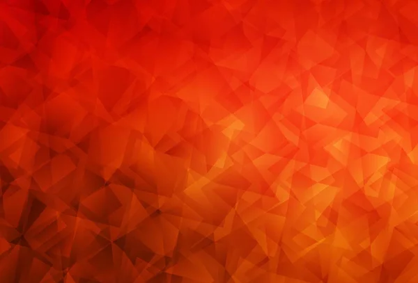 Светло Красный Векторный Полигональный Фон Творческая Геометрическая Иллюстрация Стиле Оригами — стоковый вектор
