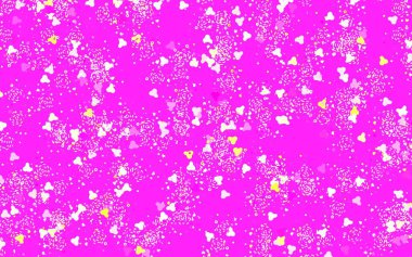 Açık pembe, soyut şekilli sarı vektör arkaplan. Soyut gradyan şekilli basit renkli çizimler. İşiniz için en iyi akıllı tasarım.