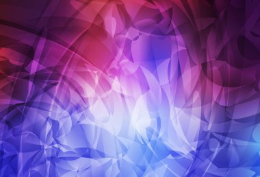 Açık mavi, rastgele şekilli kırmızı vektör deseni. Renkli rastgele şekillerle modern soyut illüstrasyon. Duvar kağıtları için zarif tasarım.