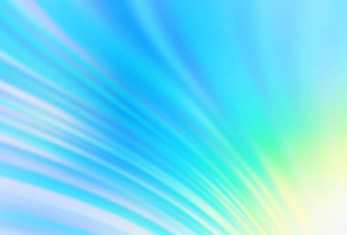 Açık mavi, yeşil vektör soyut bulanık arkaplan. Gradyan ile modern soyut çizim. İşiniz için yepyeni bir tasarım..