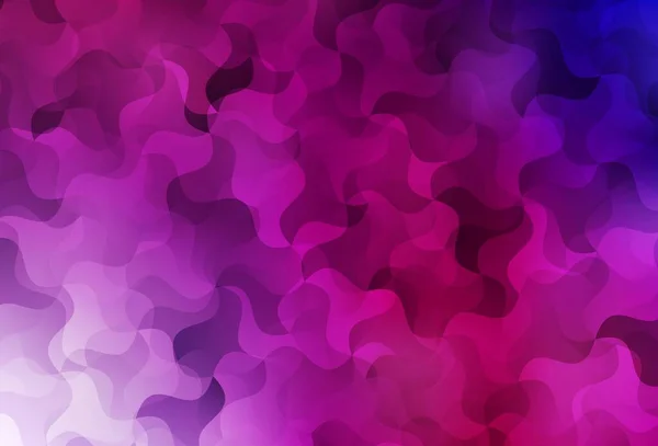 Dark Purple Rosa Vektordreieck Mosaik Hintergrund Eine Völlig Neue Farbillustration — Stockvektor