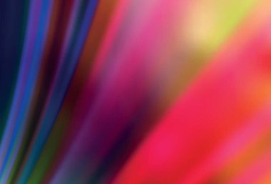 Açık Pembe, sarı vektör bulanık parlak soyut arkaplan. Gradyan tasarımlı, soyut, ışıltılı çizimler. Çalışmalarınız için akıllı tasarım.