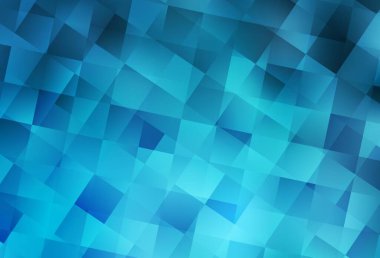 Dikdörtgenli hafif BLUE vektör arka planı. Dikdörtgenleri ve kareleri olan güzel bir çizim. İş ilanları, broşürler, broşürler için desen