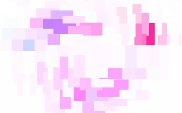 Світло Фіолетовий Векторний Візерунок Квадратному Стилі Абстрактна Градієнтна Ілюстрація Прямокутниками — стоковий вектор