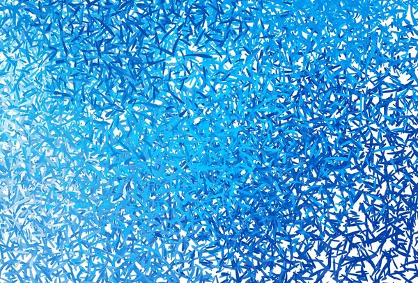 Agencement Vectoriel Bleu Clair Avec Lignes Plates Illustration Abstraite Géométrique — Image vectorielle