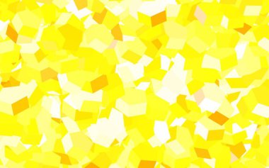 Altıgen şekilli hafif turuncu vektör düzeni. Altıgenli soyut bir tasarım. Web sitesi posterleri, afişler için tasarım.