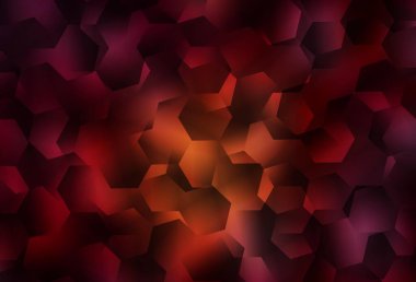 Koyu kırmızı vektör soyut çokgen desen. Çokgen soyut çizim ve gradyan. İş tasarımınız için yepyeni bir tarz.