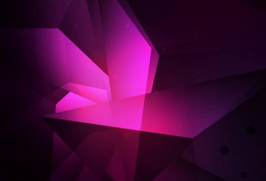 Bulanık yağmur damlaları ile koyu pembe vektör parıltısı soyut illüstrasyon. Soyut arka planda bulanık kabarcıklar ve renkli gradyan. Web siteniz için basit tasarım.