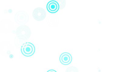 Açık mavi, diskli yeşil vektör dokusu. Renkli su damlaları olan modern soyut çizimler. İş ilanınız için tasarım.