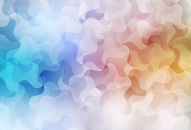 Açık mavi, sarı vektör eğimli üçgen dokusu. Üçgenlerden oluşan parlayan çokgen çizimler. Bir markanın arkaplanı için desen.