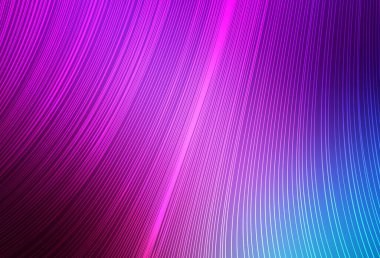 Açık Pembe, tekrarlanan çubuklar ile Mavi vektör şablonu. Çizgilerile basit tarzda bulanık dekoratif tasarım. Reklamınız, afişiniz, afişiniz için en iyi tasarım.