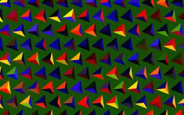 Koyu mavi, kırmızı vektör arkaplan, çizgiler, üçgenler. Doğa tarzında üçgenleri olan güzel bir çizim. Kartvizitiniz için modern tasarım.