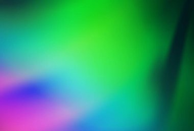 Açık Pembe, Yeşil Vektör soyut düzeni. Parlak renkli bir illüstrasyon. Marka kitabınız için yeni biçim tasarımı.