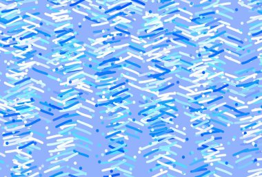 Düz çizgileri olan hafif BLUE vektör düzeni. Renkli çubuklarla, soyut çizimler. Reklam, kitapçıklar, broşürler için desen.