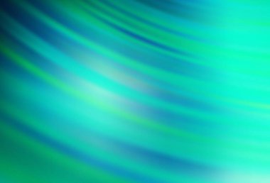 Açık yeşil vektör soyut parlak doku. Görüntü stili ve gradyanı olan yeni renkli çizimler. İşiniz için en iyi bulanık tasarım..