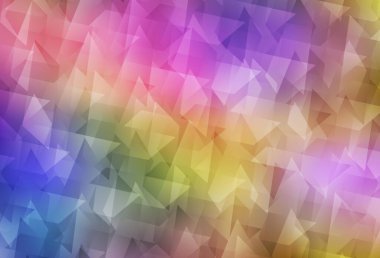 Çizgilerle, dikdörtgenlerle ışık çok renkli vektör düzeni. Renkli dikdörtgenlerle modern soyut çizimler. Şablon bir arkaplan olarak kullanılabilir.