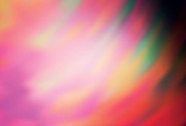 Açık Kırmızı, Sarı vektör soyut parlak şablonu bulanıklaştırdı. Görüntü tarzında tamamen yeni bir renkli çizim. Bir cep telefonu için arka plan.