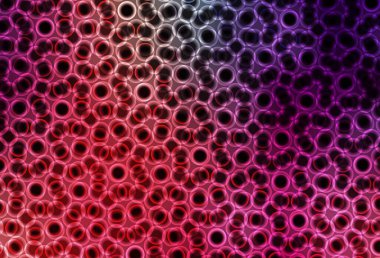 Açık Pembe, benekli kırmızı vektör arka planı. Doğa tarzında bulanık halkaları olan güzel renkli çizimler. Poster ve web siteleri için tasarım.