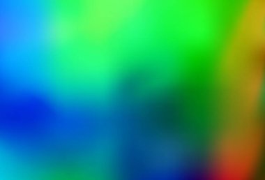 Koyu Çokrenkli vektör soyut parlak şablonu bulanıklaştırdı. Soyut ve gradyan renkte renkli çizimler. İş tasarımınız için yeni biçim.