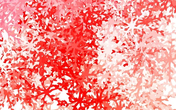 Soyut biçimlerde açık kırmızı vektör dokusu. Rastgele şekillerle soyut tarzda dekoratif tasarım. Web siteniz için basit tasarım.