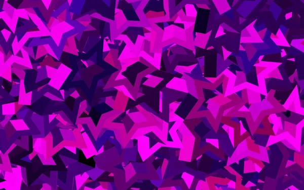 Fondo Vectorial Púrpura Oscuro Con Líneas Triángulos Diseño Decorativo Estilo — Archivo Imágenes Vectoriales