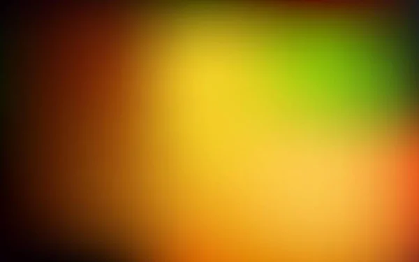 Σκούρο Πορτοκαλί Διάνυσμα Αφηρημένο Θολό Φόντο Λαμπερή Πολύχρωμη Θολούρα Εικονογράφηση — Διανυσματικό Αρχείο