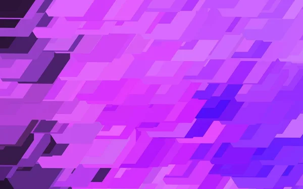 Modèle Vectoriel Violet Foncé Dans Style Hexagonal Fond Flou Avec — Image vectorielle