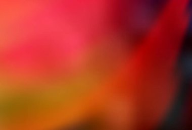 Koyu kırmızı, sarı vektör renkli bulanık arkaplan. Parlak renkli bir illüstrasyon. Marka kitabınız için yeni biçim tasarımı.