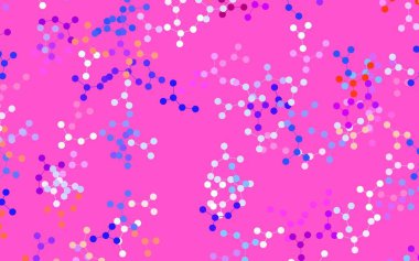 Açık mavi, kırmızı vektör arkaplan ve yapay zeka verileri. Yapay zekanın bağlantı ve noktalarıyla soyut illüstrasyon. Teklif verilerinin tanıtımı için akıllı tasarım.