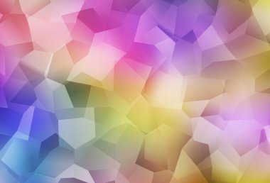 Soyut biçimlerde ışık çok renkli vektör dokusu. Rastgele şekillerle soyut tarzda dekoratif tasarım. Web siteniz için basit tasarım.