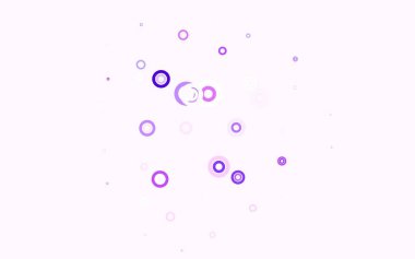 Lekeli açık mor vektör arkaplan. Bulanık yağmur damlaları olan soyut bir çizim. Güzel web siteleri için desen.