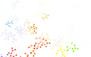 Açık mavi, sarı vektör arkaplan ve yapay zeka formları. Yapay zeka bağlantılarıyla basit bir şekilde renkli tasarım. Teklif verilerinin tanıtımı için akıllı tasarım.