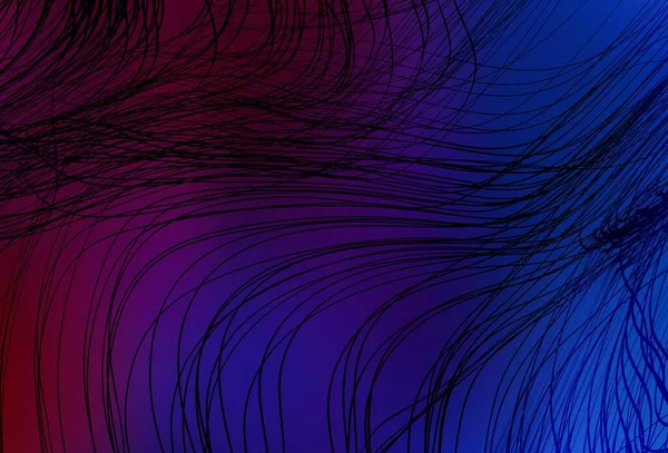 ダークブルー レッドベクトル抽象明るいパターン グラデーションのエレガントな明るいイラスト 携帯電話の背景 — ストックベクタ
