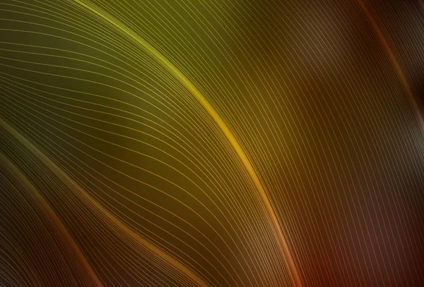 Mörkgrön Gul Vektor Modern Elegant Bakgrund Glitter Abstrakt Illustration Med — Stock vektor