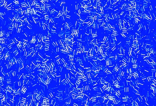 Lichtblauw Vector Patroon Met Scherpe Lijnen Stippen Lijnen Wazig Abstracte — Stockvector