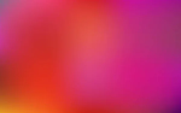 Hellrosa Gelber Vektorverlauf Verschwimmt Hintergrund Bunte Farbverläufe Abstrakte Illustration Unscharfen — Stockvektor
