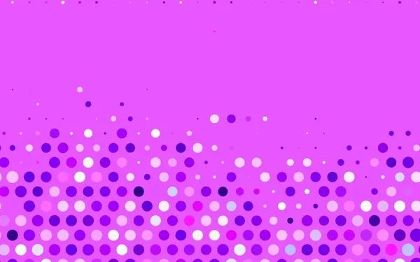 Light Purple Vector Blurred Decorative Design Abstract Style Bubbles Blurred — Stock Vector