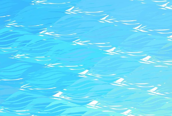 Bleu Clair Motif Vectoriel Vert Avec Lignes Une Illustration Brillante — Image vectorielle