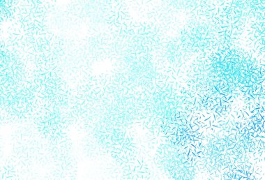 Düz çizgileri olan hafif BLUE vektör düzeni. Renkli çubuklarla, soyut çizimler. Reklam, kitapçıklar, broşürler için desen.