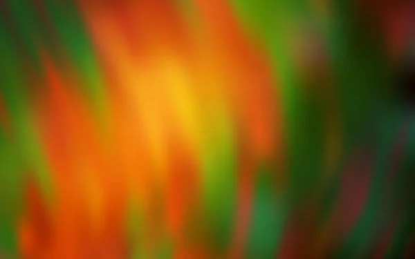 Dark Orange Vektor Abstrakte Helle Textur Bunte Abstrakte Illustration Mit — Stockvektor