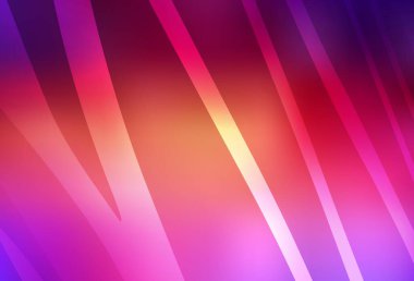 Açık Pembe, sarı vektör soyut parlak şablon. Parlak renkli bir illüstrasyon. İşiniz için yeni tasarım.