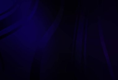 Koyu mavi vektör modern zarif düzen. Parlak renkli bir illüstrasyon. İşiniz için en iyi bulanık tasarım..