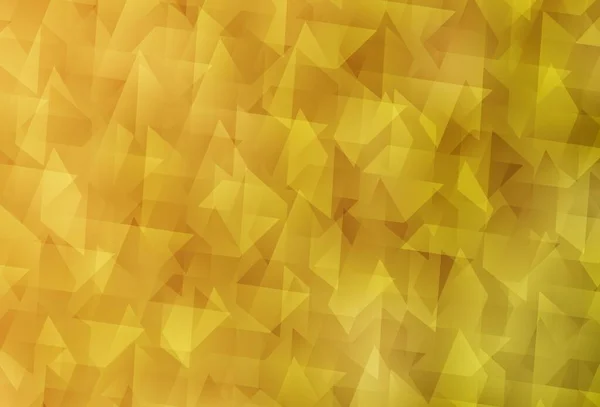 菱形と濃い黄色のベクトルの背景 四角形で抽象的なスタイルの装飾的なデザイン ビジネス広告 小冊子 リーフレットのパターン — ストックベクタ